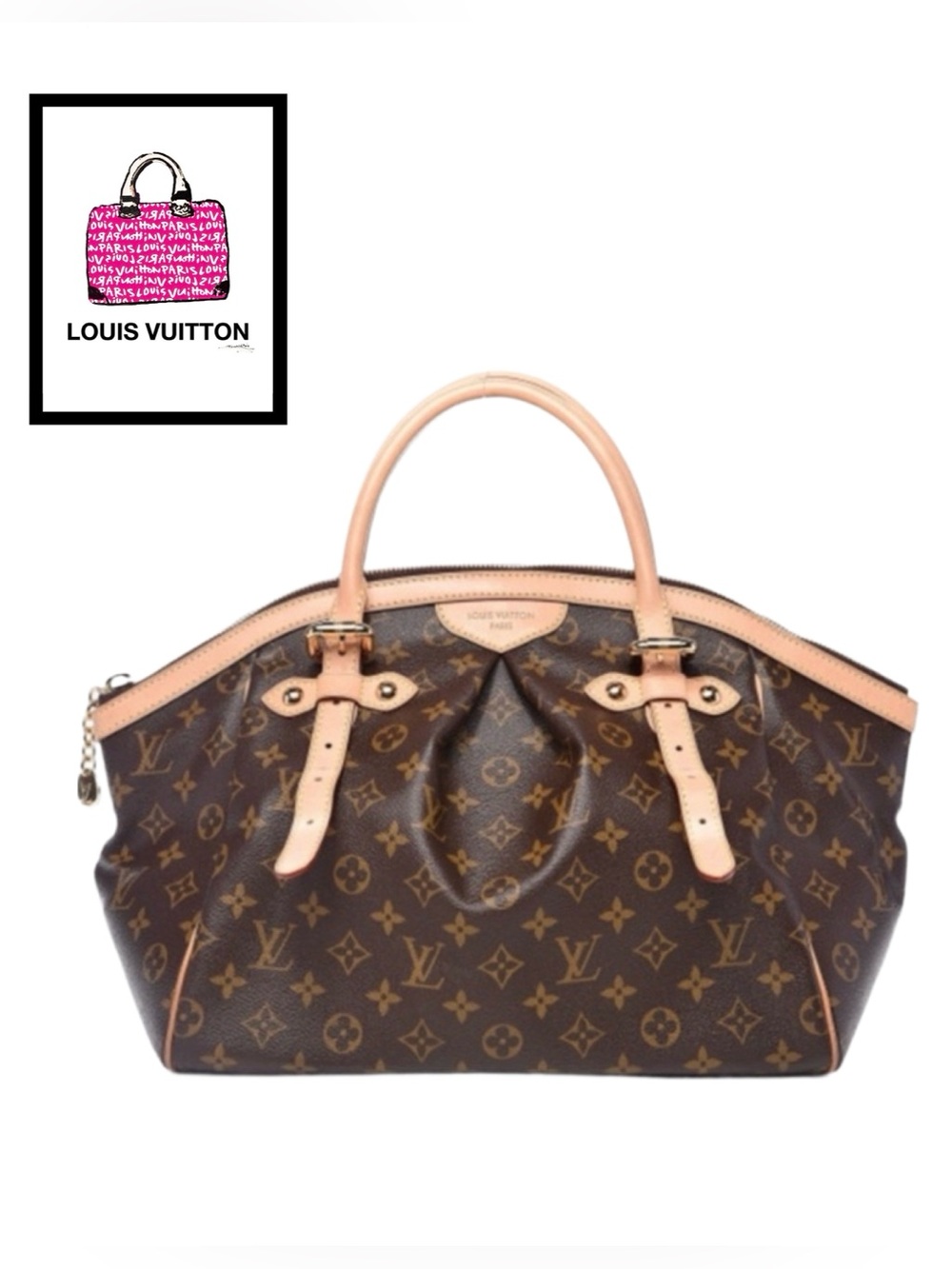 LOUIS VUITTON Monogram Tivoli GM 💎AUTHENTIC 💎 - Picture 1 of 15